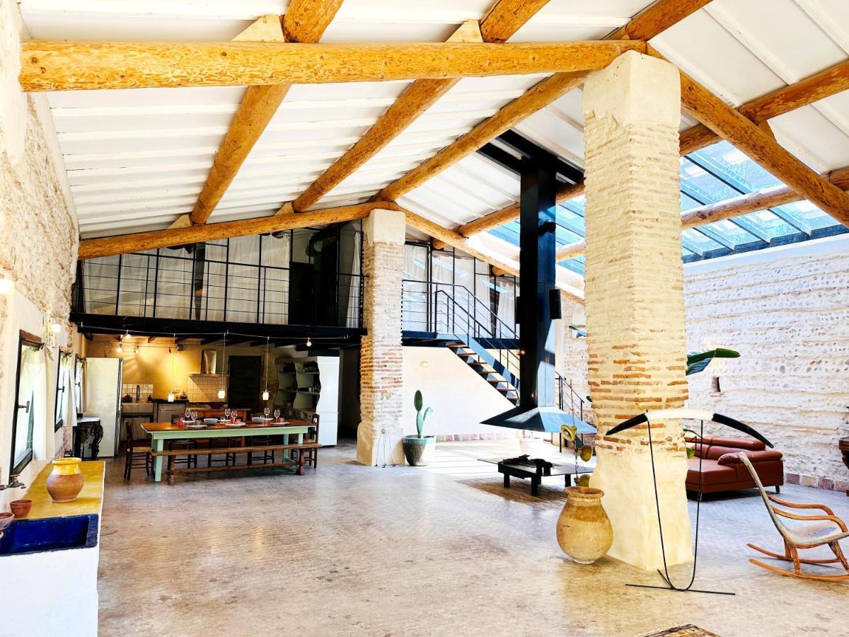Magnifique Loft - Piscine - Tennis - Babyfoot Nîmes Exterior foto