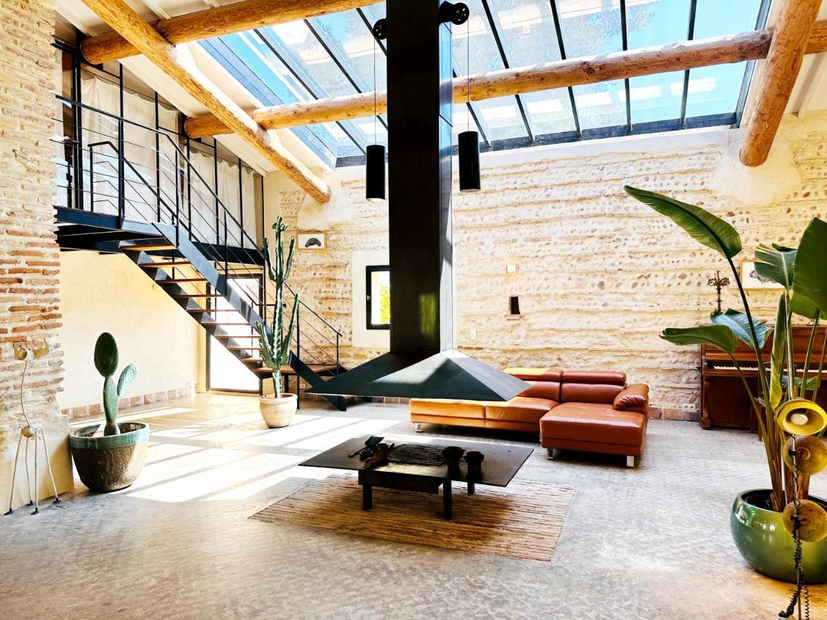 Magnifique Loft - Piscine - Tennis - Babyfoot Nîmes Exterior foto